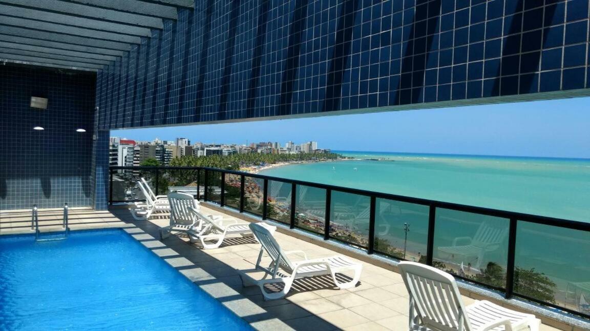 Apartamento Luxo 2/4 Beira-Mar Pajucara - Maceio Apartment Luaran gambar